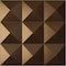 Ekena Millwork 11 7/8in. W x 11 7/8in. H Benson EnduraWall Decorative 3D Wall Panel Covers 0.98 Sq. Ft. WP12X12BECAB - alternate 1